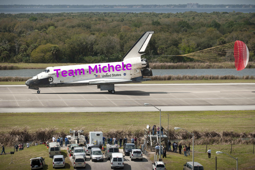 Discovery STS-133 Mission Landing